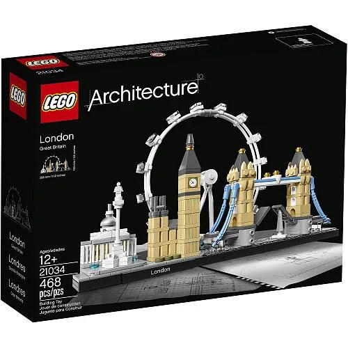 LEGO LEGO Architecture Skyline London 21034 Educational Set 468 Pieces Ages 12-14 — product photo