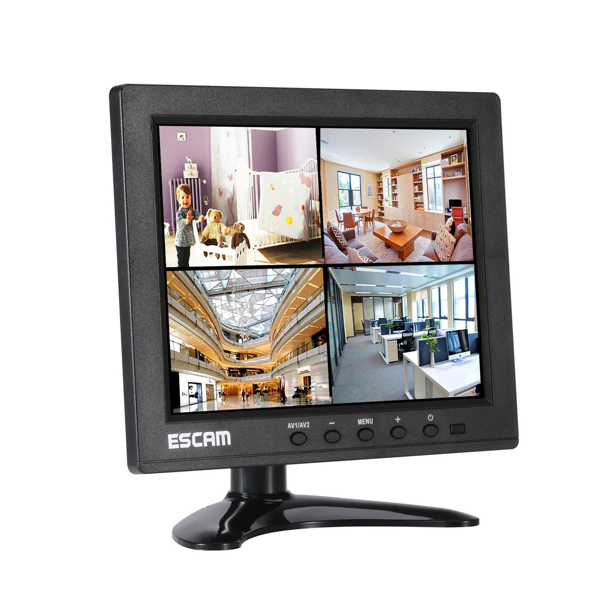 ESCAM Technology Co., Ltd ESCAM Technology Co., Ltd T08 8-inch TFT LCD Monitor security — product photo