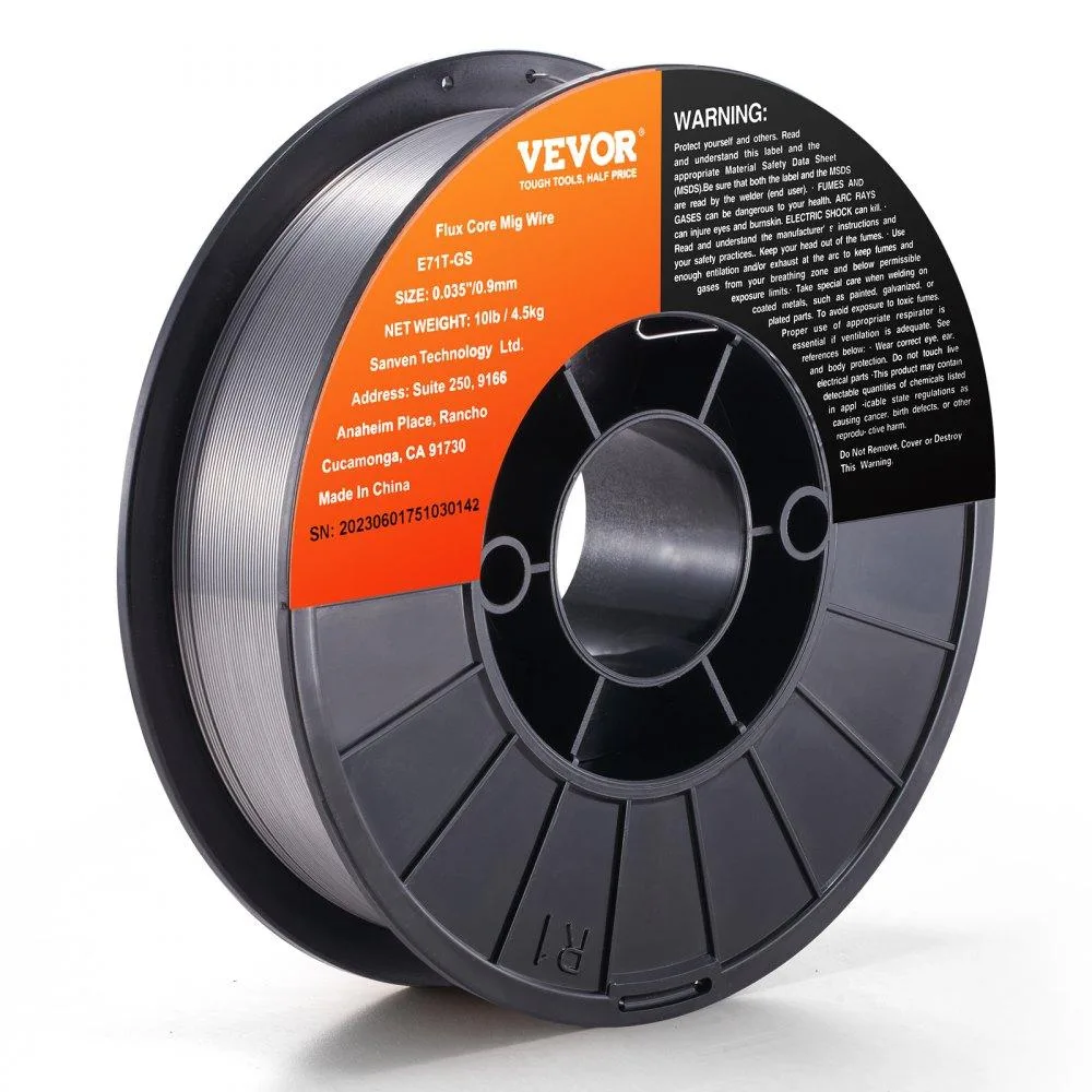 VEVOR VEVOR E71T-GS Flux Core Welding Wire .035" 10LBS — product photo
