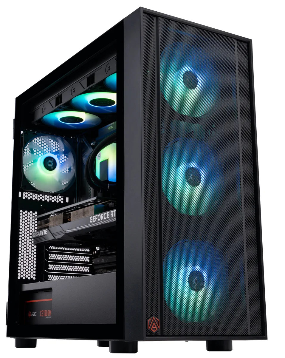 ABS ABS EA285K4090 gaming PC Intel Core Ultra 9 285K RTX 4090 32GB DDR5 2TB NVMe — product photo