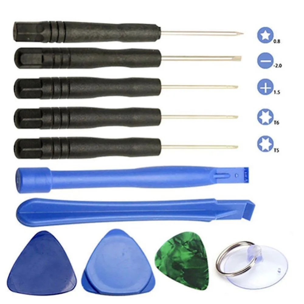 Ruth's sister Ruth's sister 11 PCS Mobile Phone Repair Tool Kit international power cord — product photo