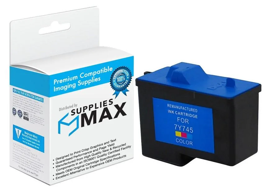 SuppliesMax SuppliesMax Dell 7Y745 Color Inkjet Cartridge — product photo