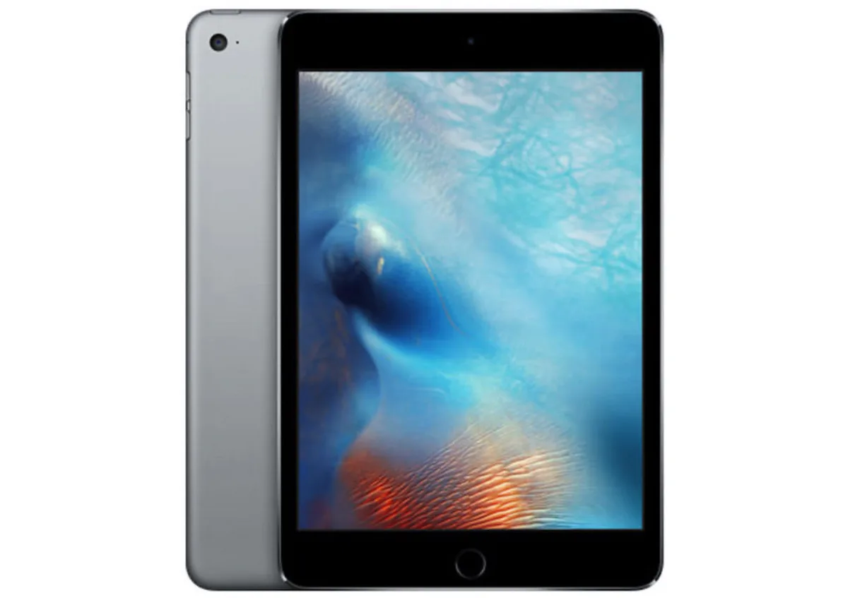 Space Gray iPad Mini 4 tablet 7.9 inch screen