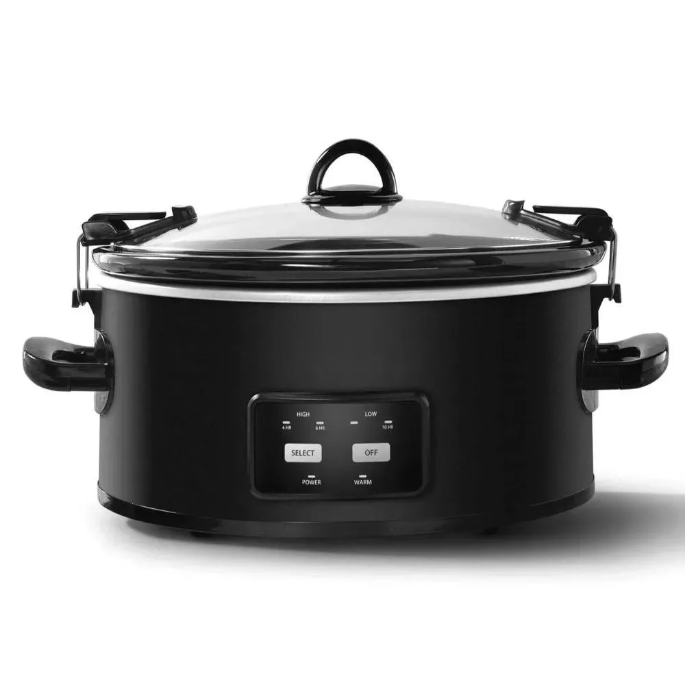 Meyer BiXLu 6 Qt Slow Cooker, Matte Black — product photo