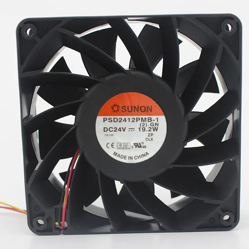 Fans Fans PSD2412PMB1 24 V 19.2 W 5200 RPM 210 CFM case fan — product photo