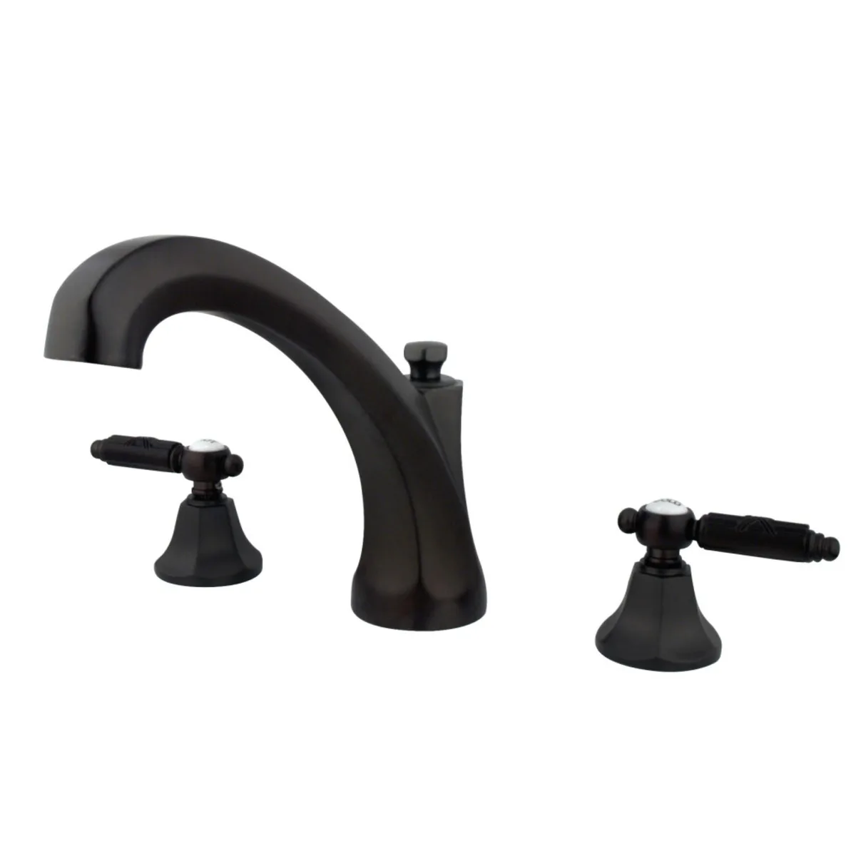 KINGSTON BRASS Kingston Brass KS4325GL Roman Tub Filler Oil Rubbed Bronze Bath Faucet Part — product photo