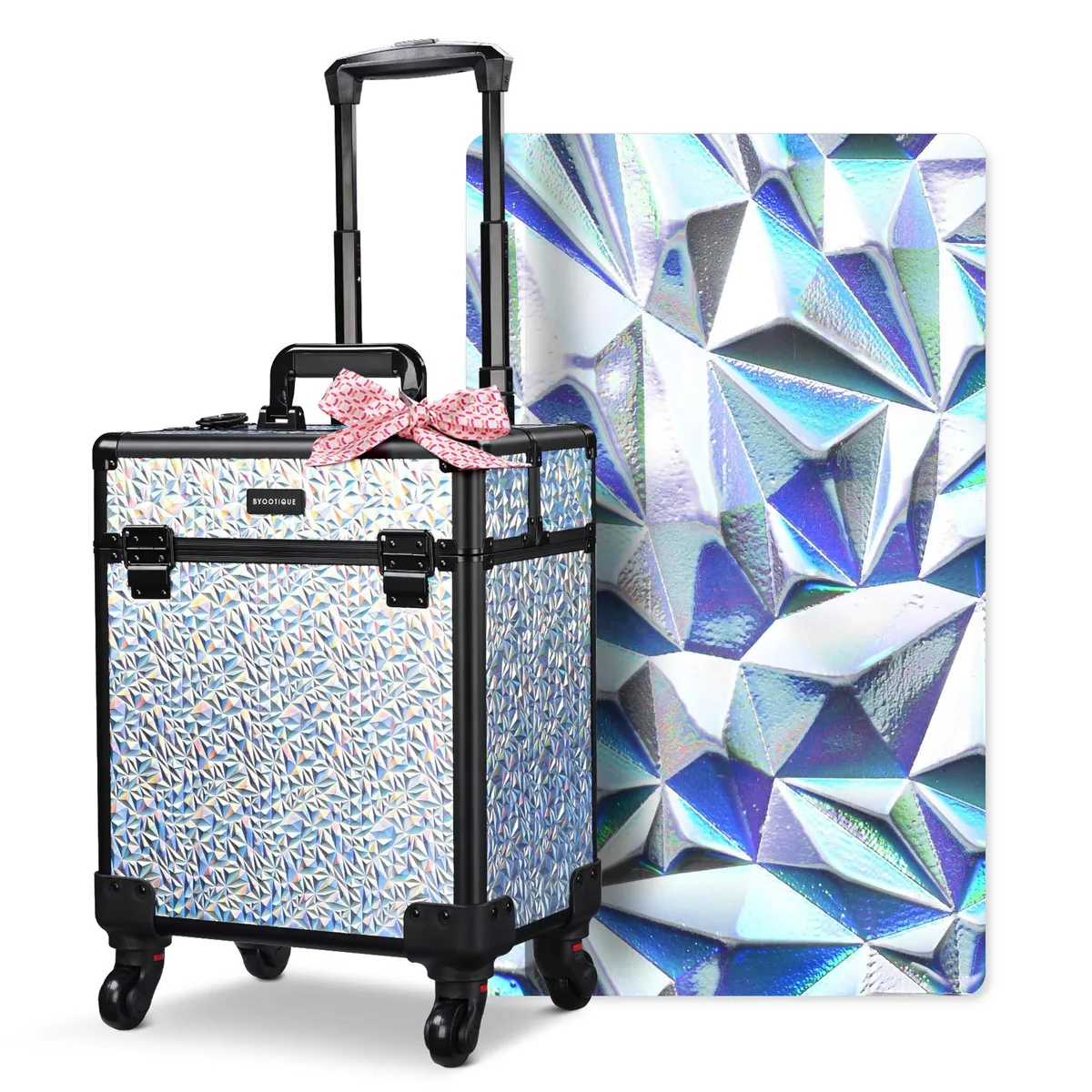 Yescom USA, Inc. Yescom USA, Inc. 12MKC028-SIMPLEM-11 luggage Mermaid Silver — product photo