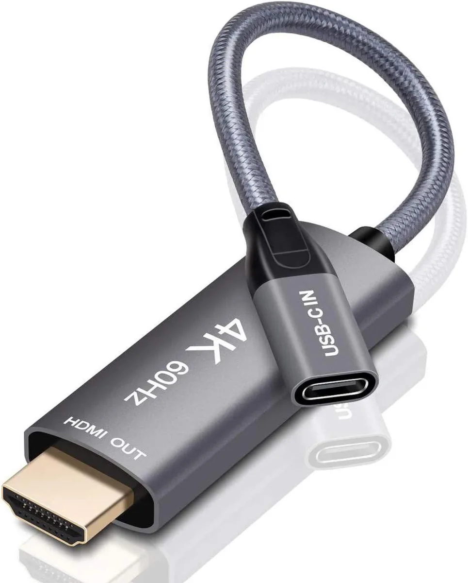 Vszerda Vszerda USB-C Female to HDMI Male Cable Adapter 4K 60Hz Thunderbolt 3 — product photo