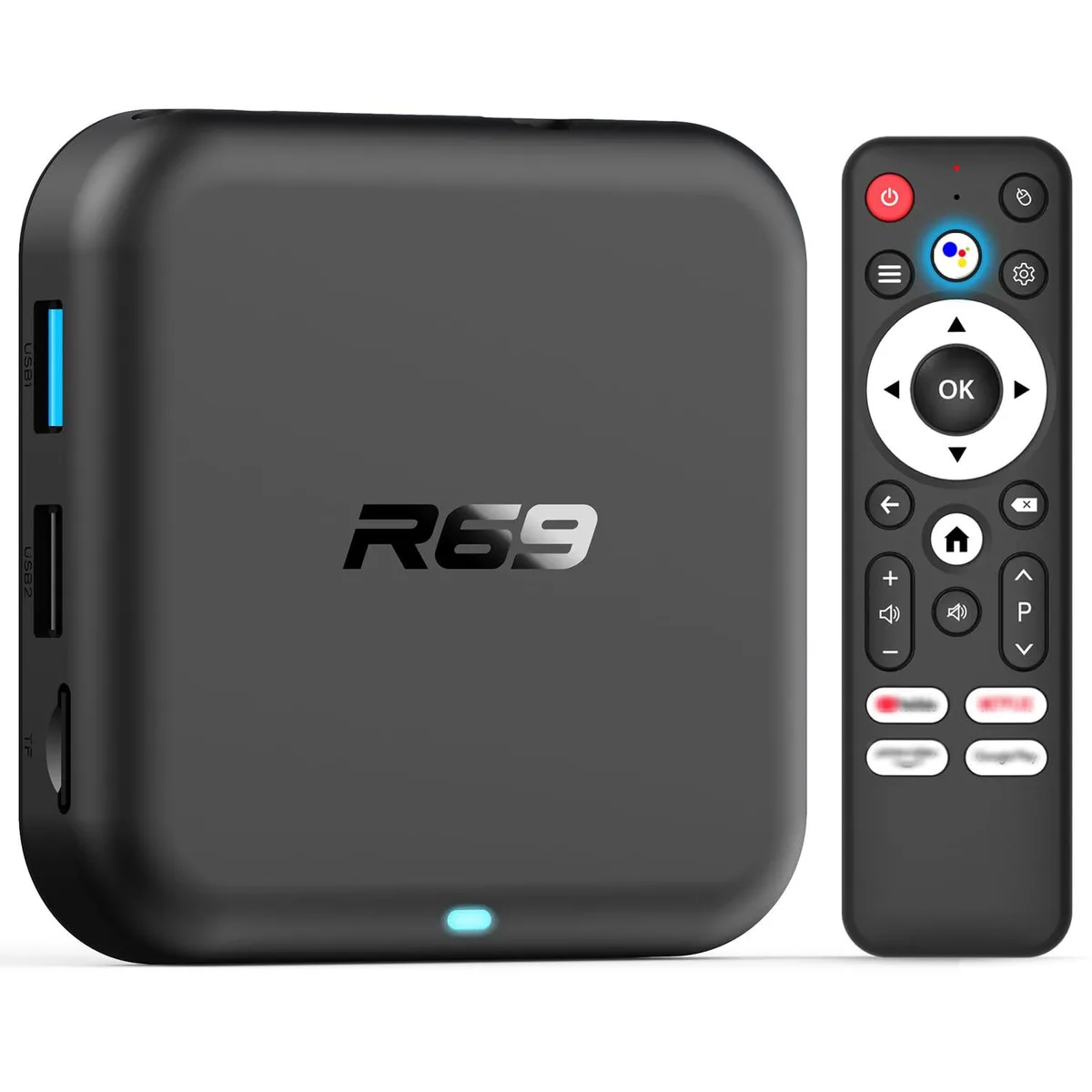 BL Android 14.0 TV Box RK3518 2GB 16GB Wi-Fi 6 4K HDR10+ network media player — product photo