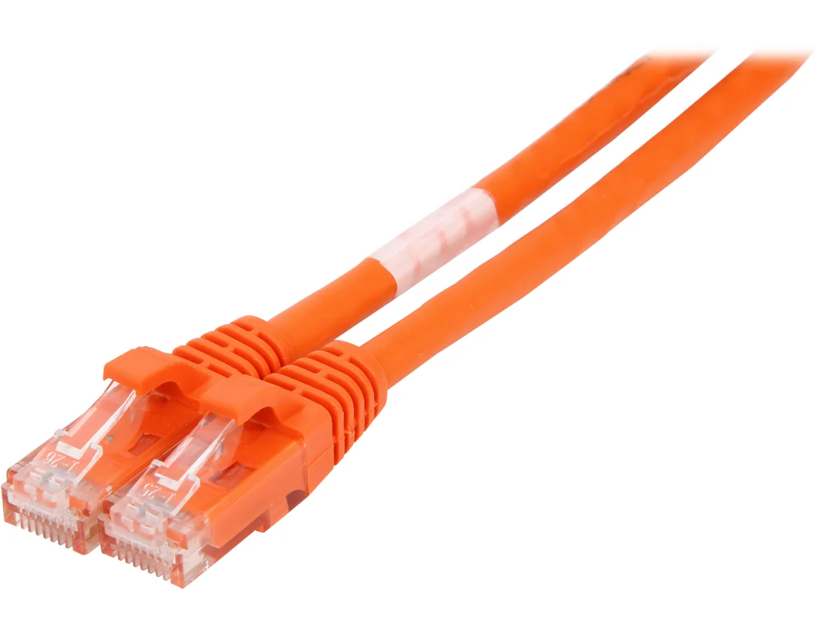 Cables To Go Cables To Go 27812 Cat6 Snagless UTP Network Ethernet Cable Orange 7 ft 2.13 m — product photo