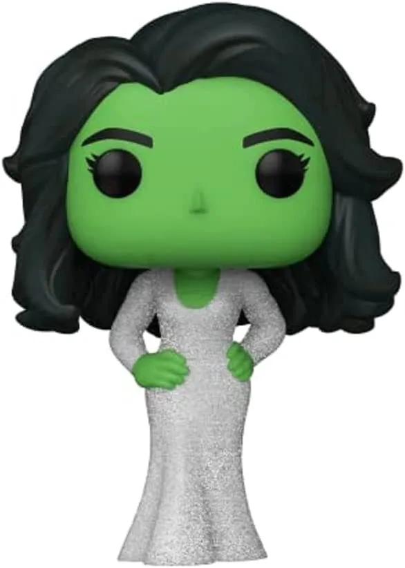 Funko Funko Pop! Marvel She-Hulk Gala Dress Glitter 64197 action figure — product photo