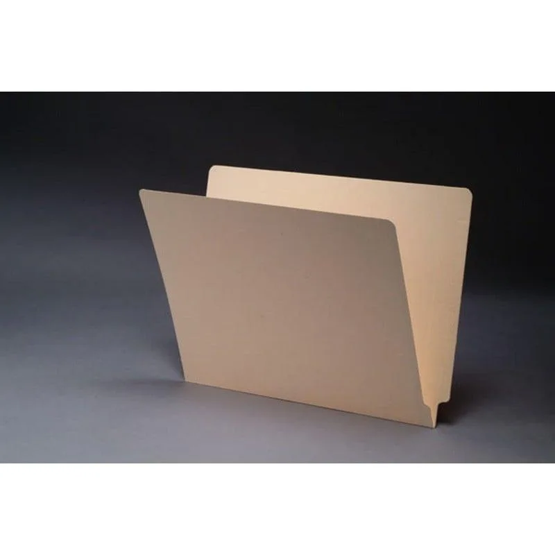 BSP FIling BSP Filing 14pt Manila File Folder Full Cut 2-Ply End Tab Letter Size Box of 50 — product photo