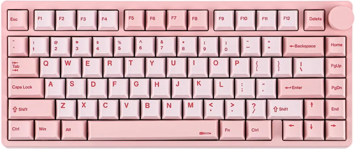 usbroway usbroway Moonshadow V2 75% Wireless Aluminum Gaming Keyboard Pink — product photo