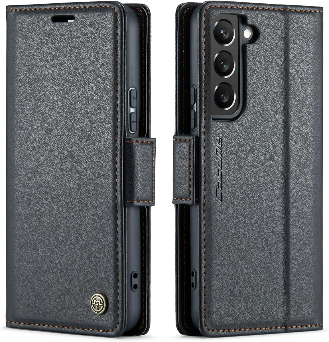 TAURKENAM TAURKENAM Wallet Case for Samsung Galaxy S22 Black — product photo