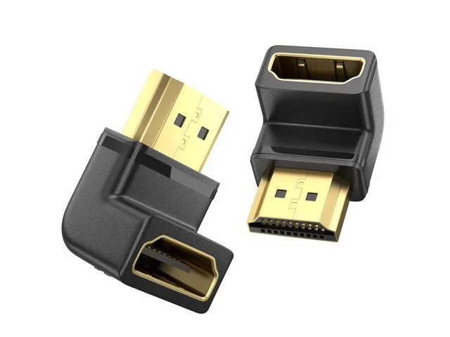 ORVIX ORVIX 2 Pack 90 Degree HDMI 2.1 Male-Female Adapter — product photo