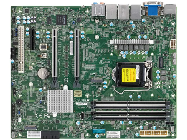 Supermicro Supermicro MBD-X12SCA-F-O W480 LGA1200 128GB DDR4 server motherboard — product photo