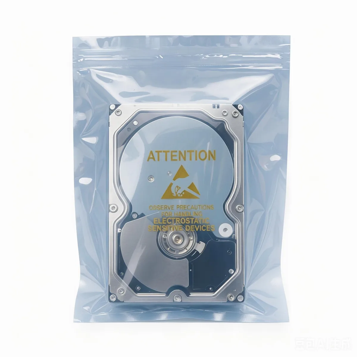 Pack of 20 resealable anti-static bags 5.9x7.9 inch