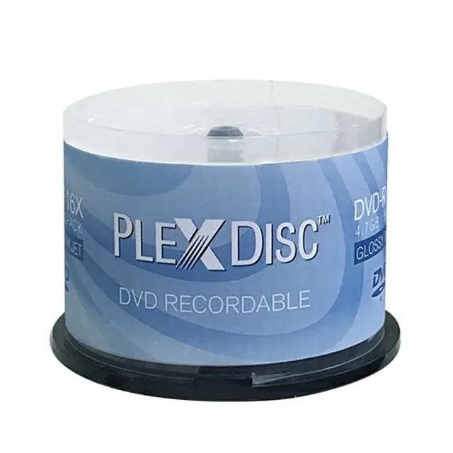 Adafruit Adafruit DVD-R 4.7GB 16x Glossy White Inkjet Hub Printable 50 Pack — product photo