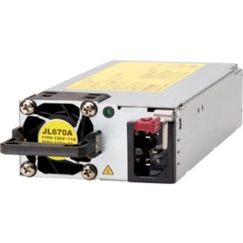 HPE HPE JL670AABA Aruba X372 54VDC 1600W server power supply — product photo