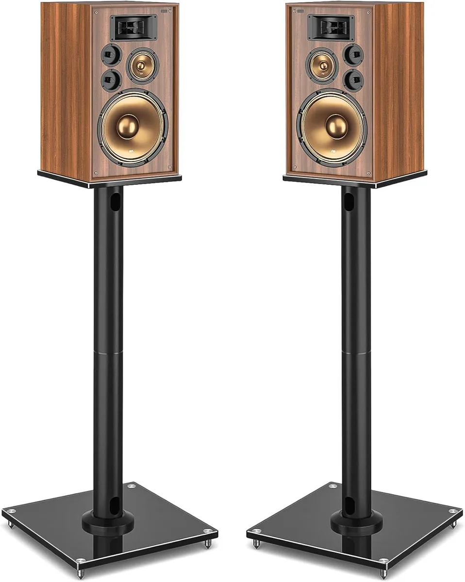 BFKK BFKK 28 Inch Speaker Stands Pair 22lbs Cable Management — product photo