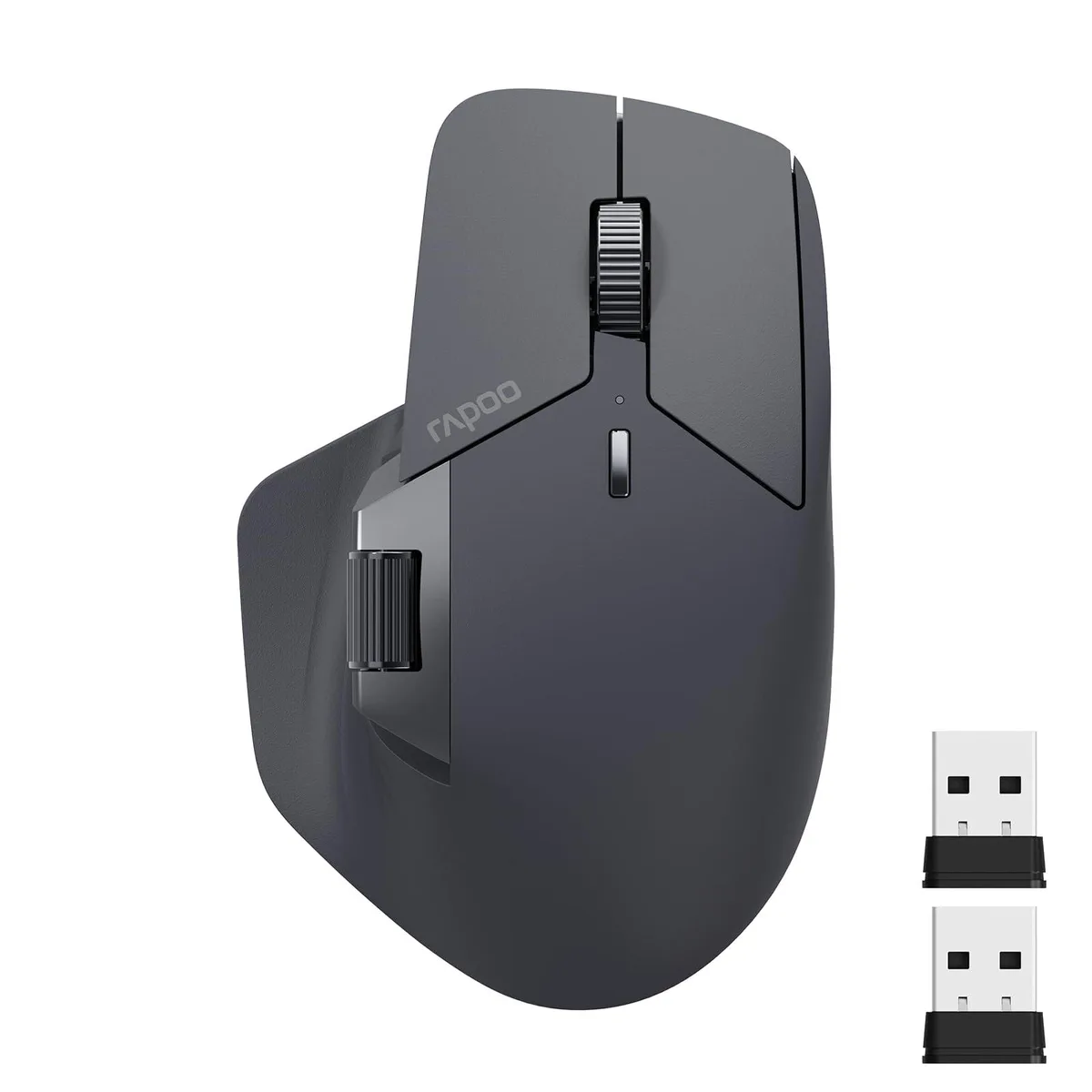  Rapoo MT760 multi-device wireless gaming mouse 11 buttons 4000 DPI 90 days Matte Black — product photo