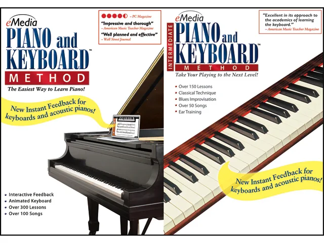 eMedia eMedia EK02131DLM Piano Keyboard Method Deluxe mac software — product photo