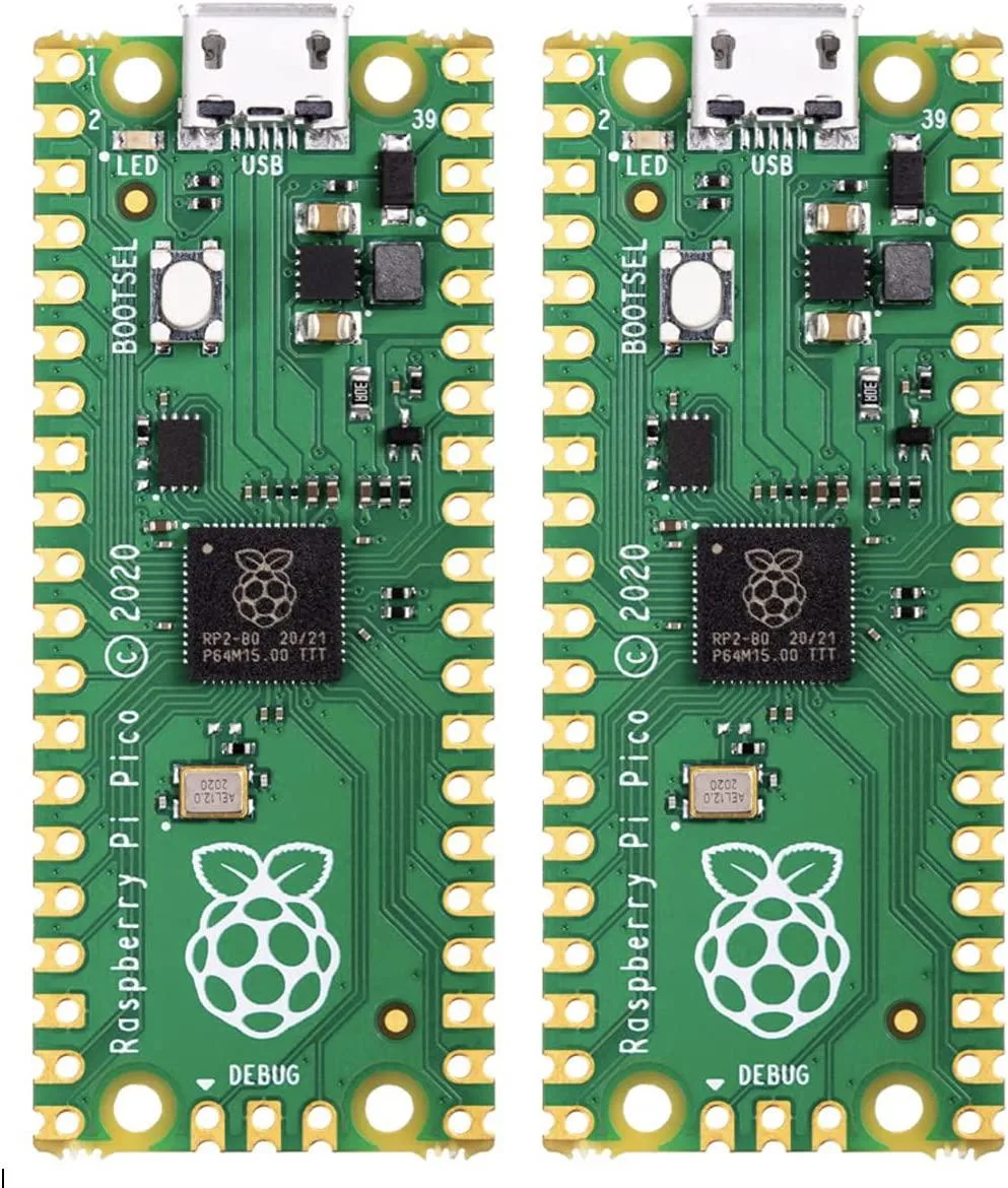 Raspberry Pi Raspberry Pi Pico 22AJ1097 RP2040 2MB Flash Pack of 2 development board — product photo