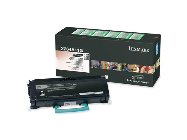 Lexmark Lexmark X463A11G toner cartridge black 3500 pages — 商品写真