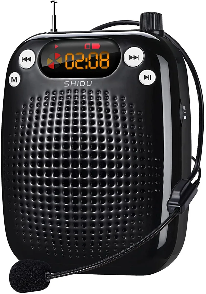 BONAEVER BONAEVER Mini Voice Amplifier with Headset Microphone — product photo