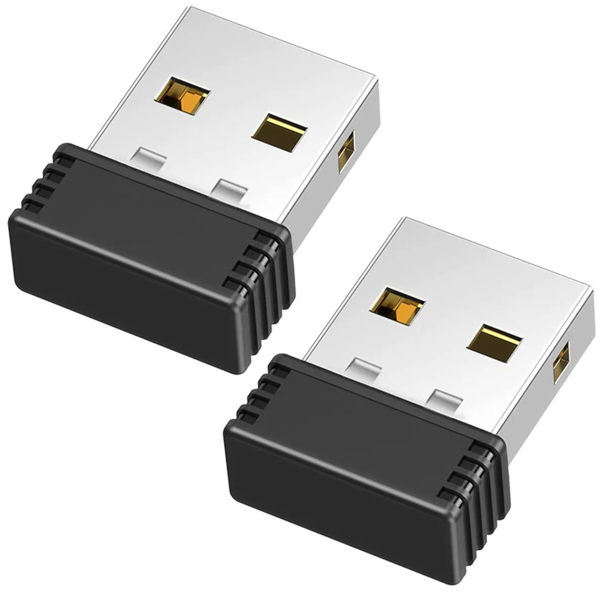  WFB MJ01 Mouse Jiggler 2 Pcs USB 2.4G Black — product photo