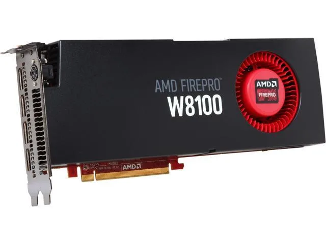 AMD AMD FirePro W8100 8GB GDDR5 workstation graphics card — product photo