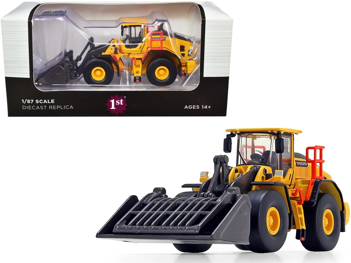 First Gear First Gear Volvo L180H Refuse Wheel Loader 1/87 Diecast Vehicle — product photo