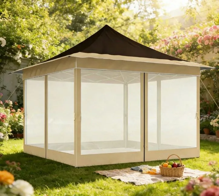 Bullride Bullride Premium 140.6" Brown Canopy with Mesh Netting — product photo