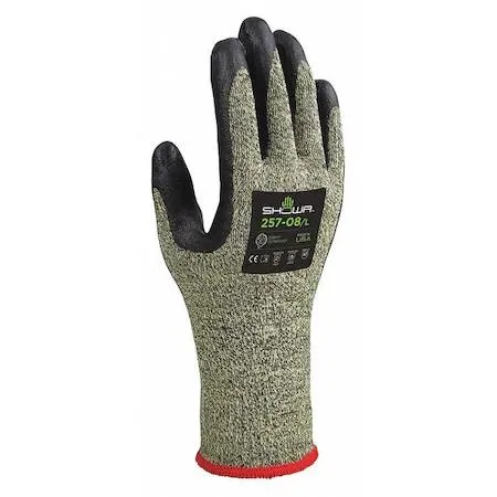 Showa Best Glove Showa Best Glove 257 cut resistant coated gloves personal protective equipment — product photo