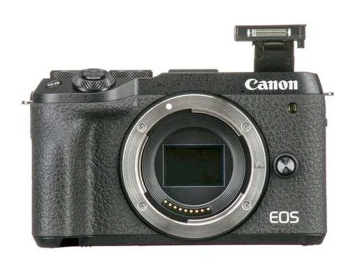 Canon International Canon International EOS M6 Mark II Black Compact Mirrorless Camera — product photo