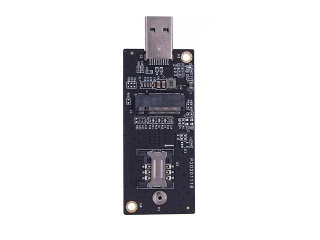 LORDWORLD LORDWORLD M.2 Key-B WWAN to USB 3.0 Adapter with SIM Slot — product photo