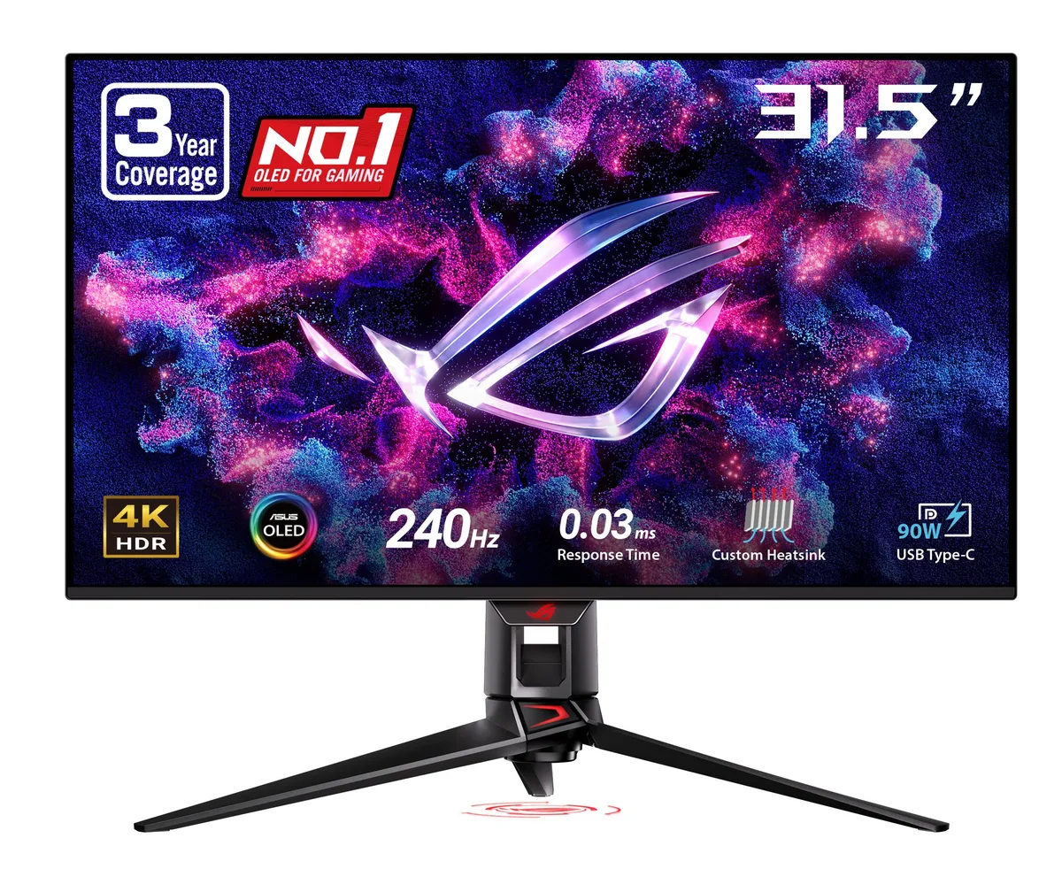 ASUS ASUS ROG Swift PG32UCDM 32" 4K 240Hz OLED gaming monitor — product photo