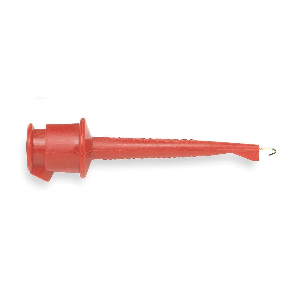 Pomona Electronics Pomona Electronics 3925-2-G/10P Test Clip 300 V 5 A Red Pack of 10 — product photo