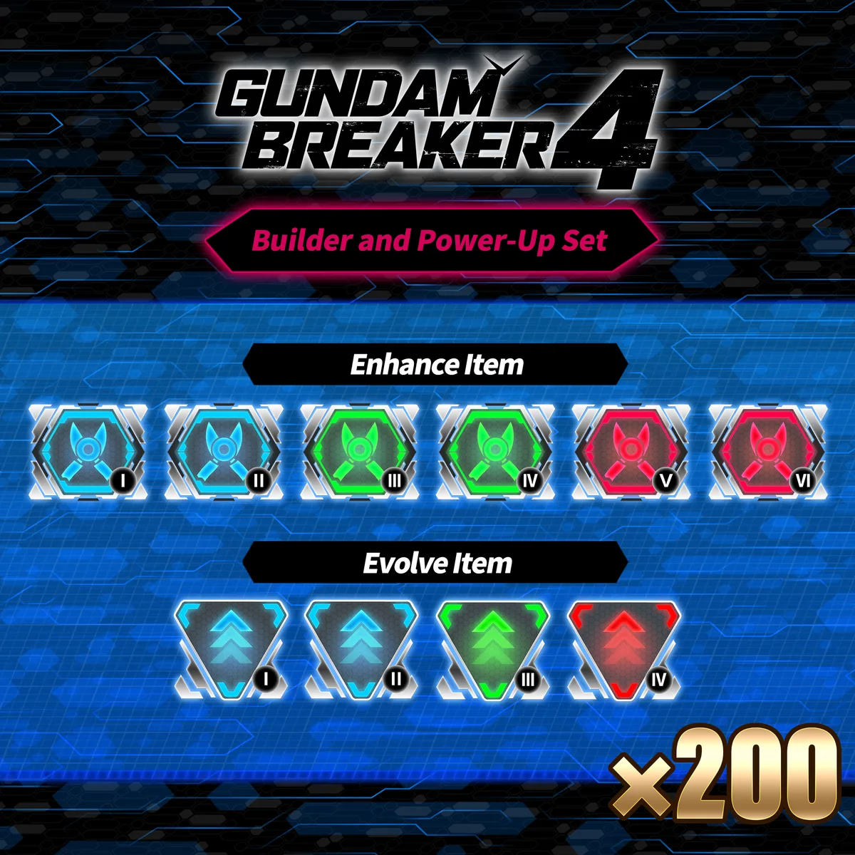 Bandai Namco Entertainment America Inc Bandai Namco Entertainment America Inc 83474 GUNDAM BREAKER 4 Builder and Power-Up Set downloadable game — product photo