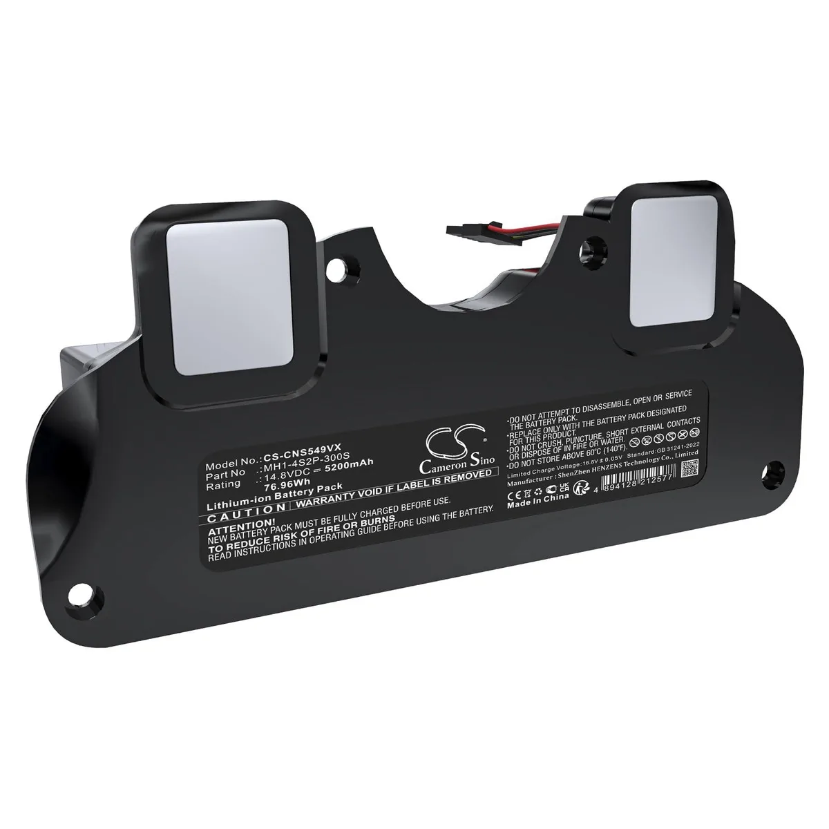  cameron sino Replacement Battery for CECOTEC Conga 5090/5490/6090/7090 5200mAh 14.8V — product photo