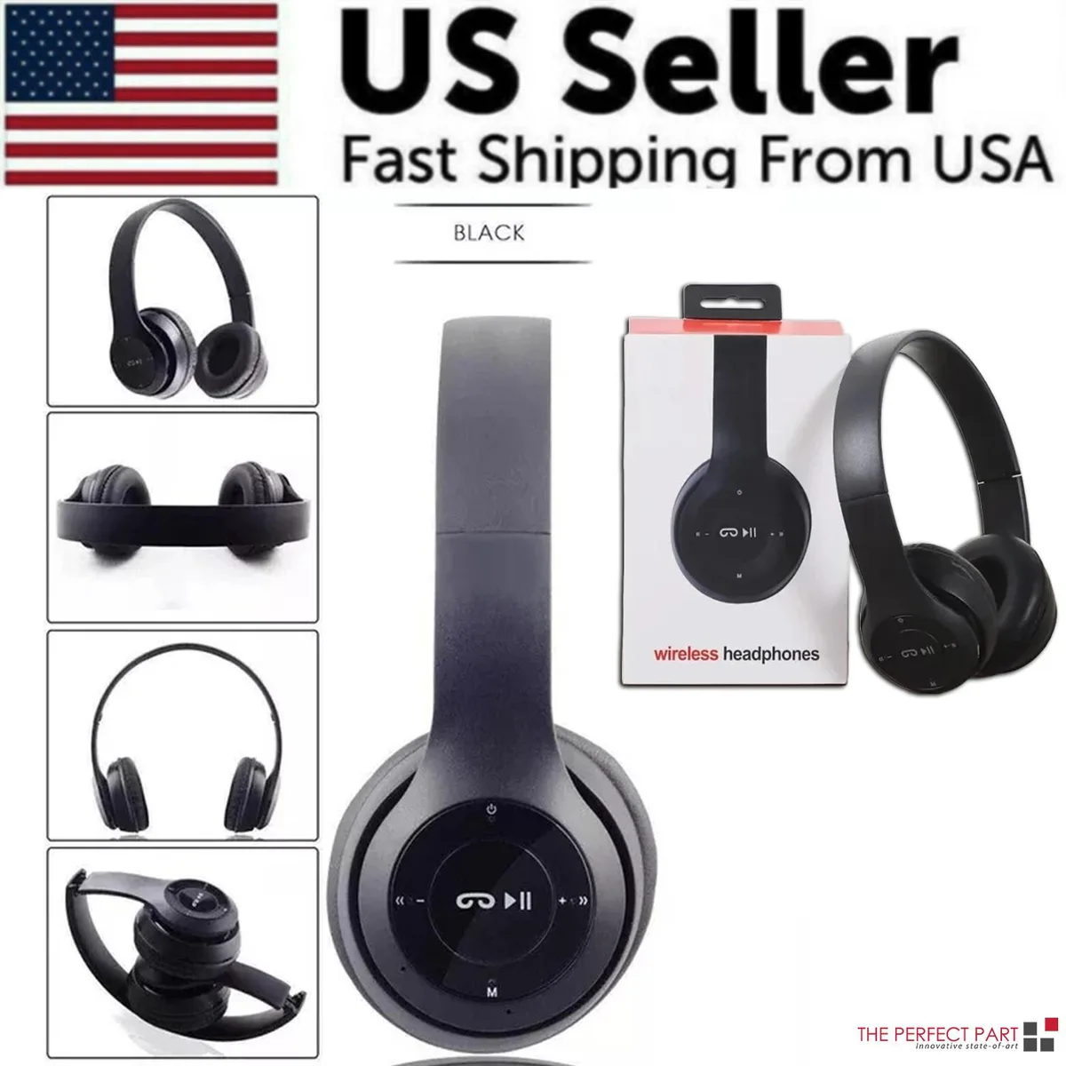 The Perfect Part The Perfect Part JoYM90 Bluetooth 5.0 headset 40mm drivers — product photo