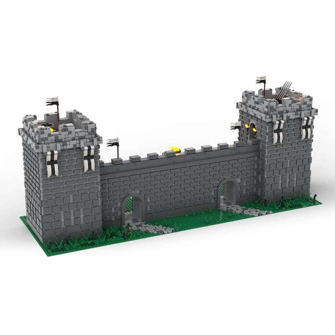 ZITIANYOUBUILD ZITIANYOUBUILD MOC-147993 Medieval Castle Building Blocks 6333PCS — product photo