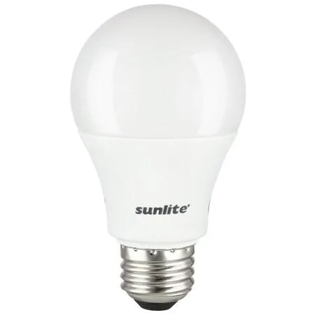 Frosted A19 LED bulb with medium E26 base
