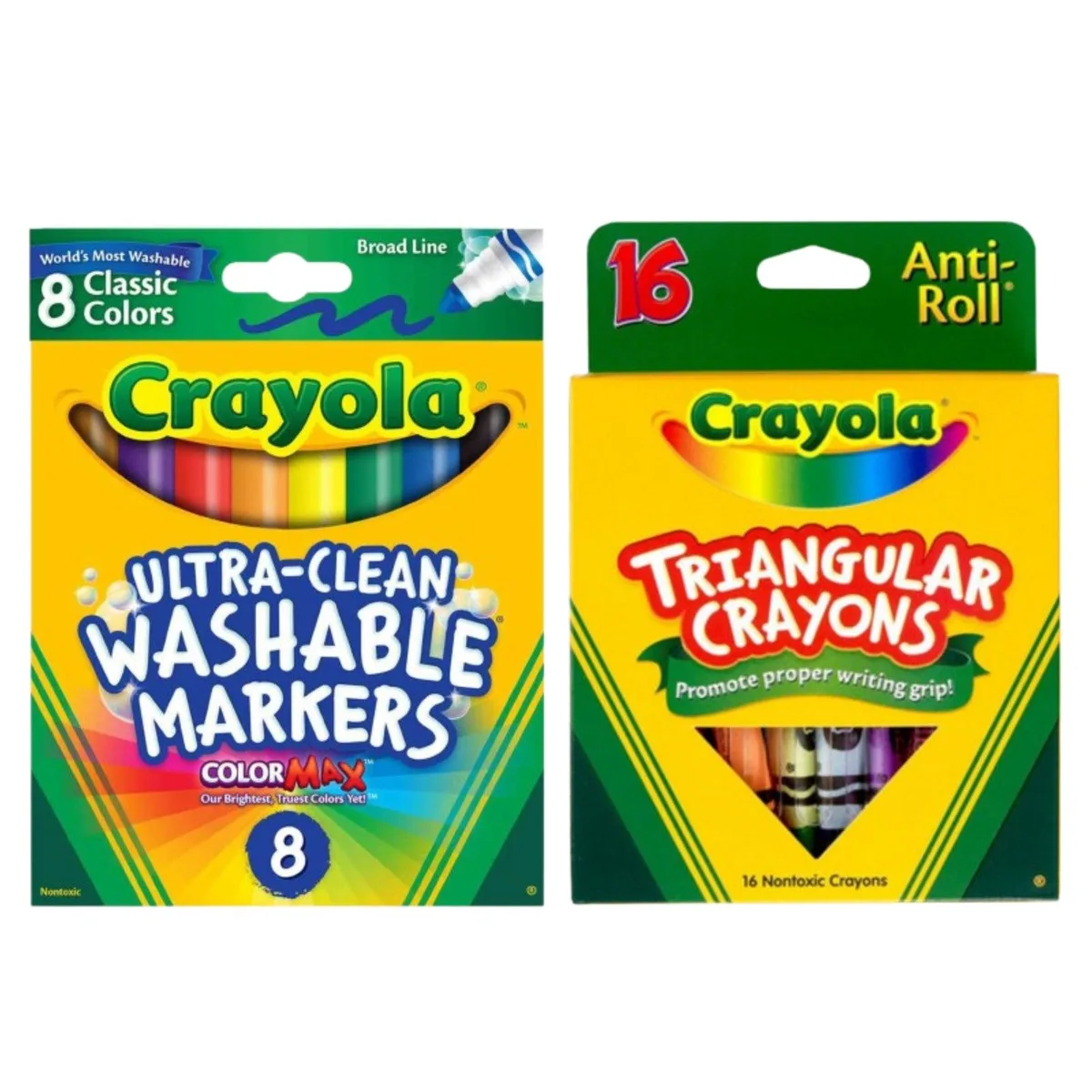 Crayola Crayola SP-53653328789822 Illustration Set 8 Markers 16 Crayons — product photo
