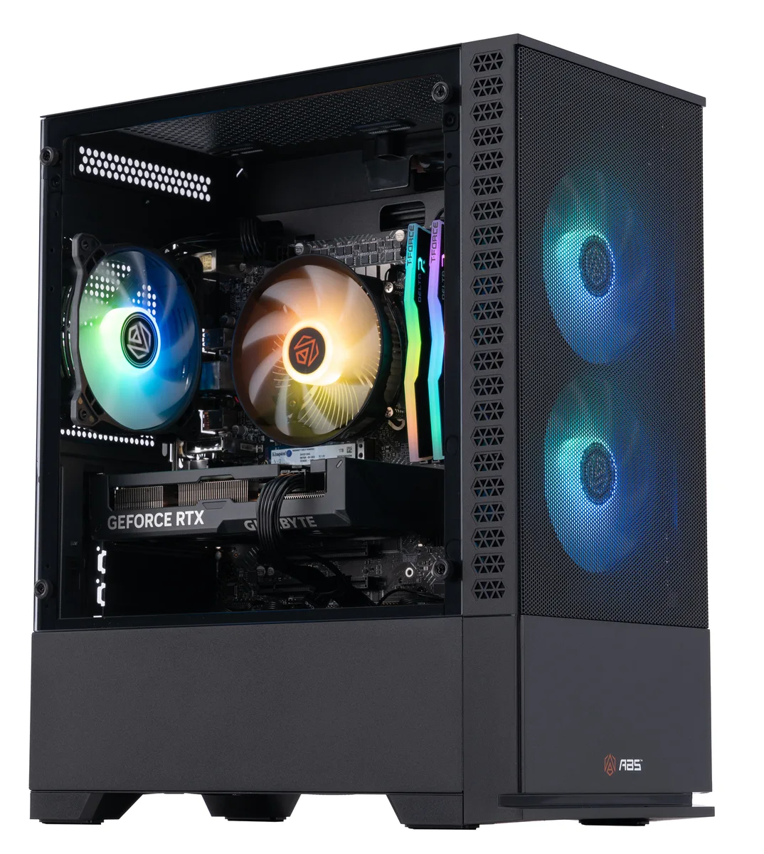 ABS ABS CA13400F4060TI gaming PC i5-13400F RTX 4060 Ti 8GB 32GB DDR4 1TB NVMe — product photo