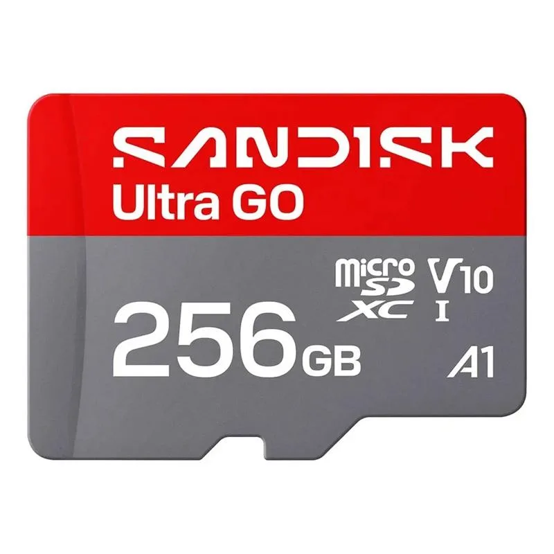SanDisk SanDisk Ultra GO microSDXC 256GB memory card — product photo
