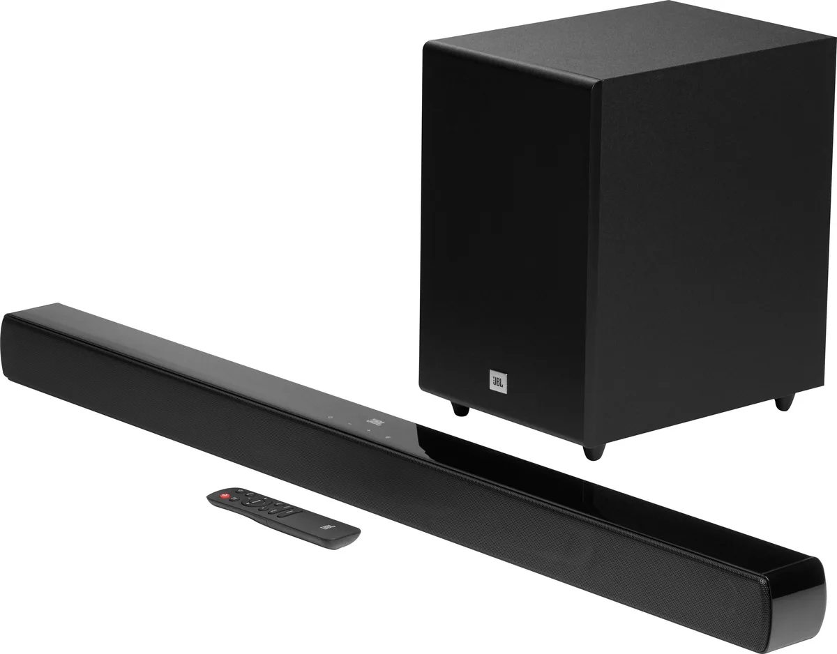 JBL JBL Cinema SB170 2.1 Channel Soundbar with Wireless Subwoofer Black — product photo