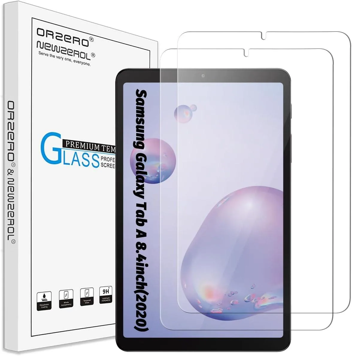 Leelbox Leelbox Tempered Glass Screen Protector 2 Pack Samsung Galaxy Tab A 8.4 2020 SM-T307 accessory — product photo