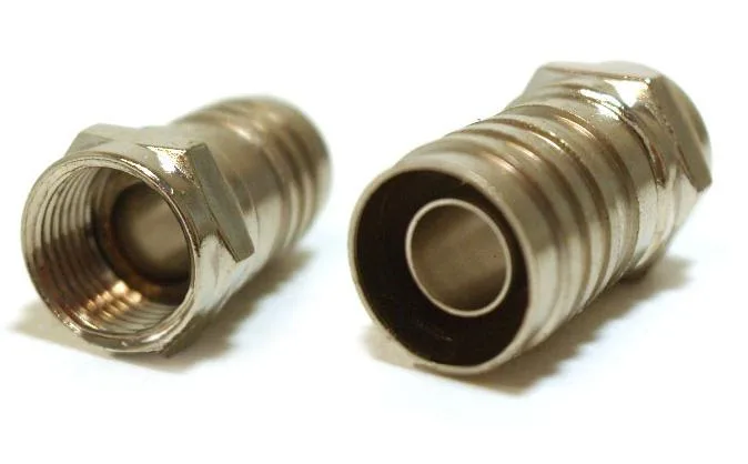 BattleBorn BattleBorn GC-MR2970 F-Type Plug Crimp-On RG6 Long Barrel Quad Shield — product photo