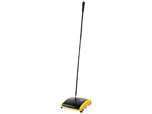 Rubbermaid Commercial Rubbermaid Commercial 421388BK Dual Action Sweeper 42" Handle 7.5" Path — product photo